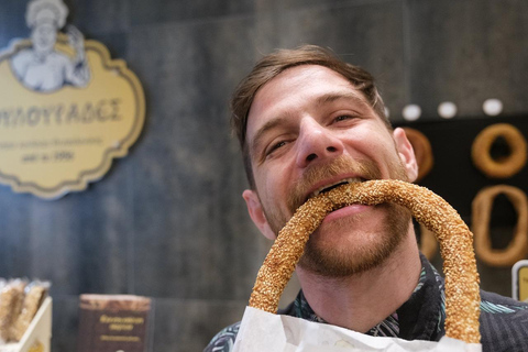 Classic Athens Food Tour with Local Drink & Market Visit Athens: Street Food Tour with Local Guide and 6 Tastings
