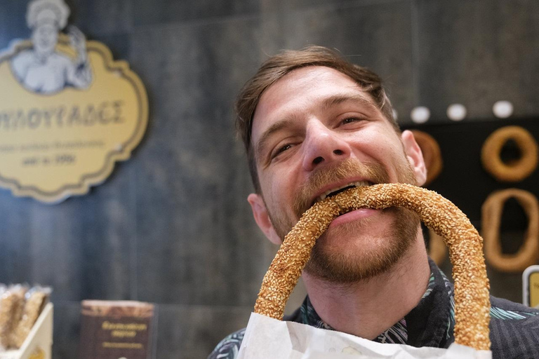 Classic Athens Food Tour with Local Drink & Market Visit Athens: Street Food Tour with Local Guide and 6 Tastings