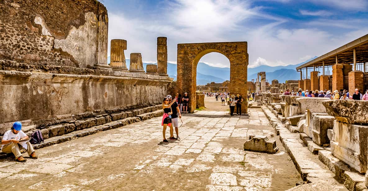 De Roma: Passeio de 1 Dia a Pompeia e Vulcão Monte Vesúvio