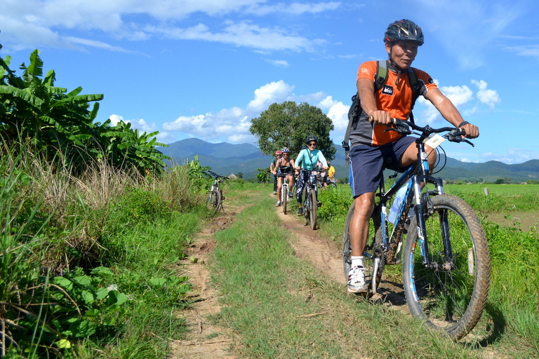 From Chiang Mai: Mae Taeng Valley and Waterfalls Cycle Tour