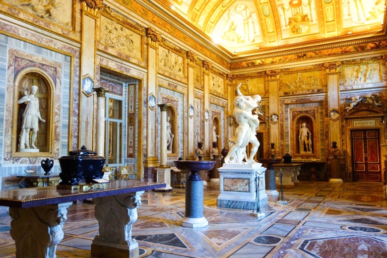 Rom: Führung durch die Galerie Borghese mit Einlass ohne AnstehenTour am Nachmittag auf Englisch mit Abholung