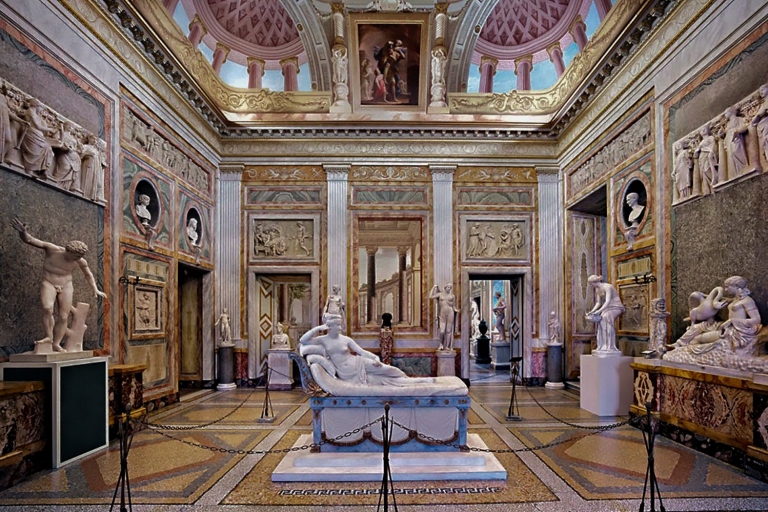 Rome : visite guidée de la galerie Borghèse avec billet coupe-fileVisite de l'après-midi en anglais avec prise en charge