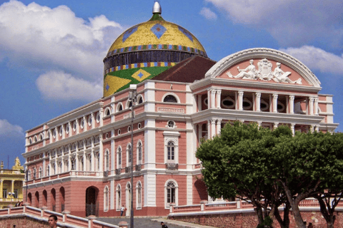 Visite de la ville de Manaus avec le théâtre de l&#039;Amazonie