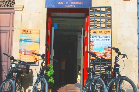 Alicante: Stadt. Entdecke Alicante mit dem E-Bike & zu FußAlicante: Stadtrundfahrt, Entdeckung mit dem E-Bike und Spaziergang