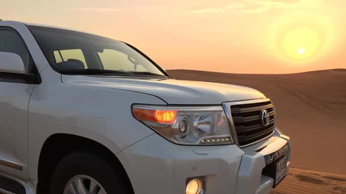 dubai 4wd tarde safari en el desierto con cena barbacoa
