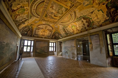 Rome: excursie naar de prachtige UNESCO Tivoli-villa'sRondleiding in het Duits met trefpunt