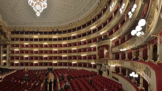 milán visita guiada privada al teatro alla scala museum