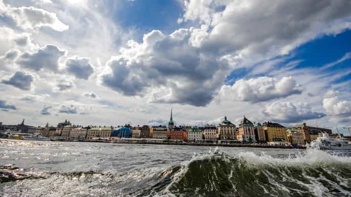 stockholm croisière sur le canal royal