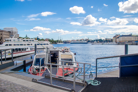 Koninklijke grachtentocht - verken Stockholm per boot