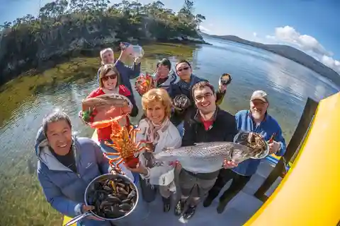 Hobart : Croisière gastronomique d'une journée en Tasmanie pour déguster des fruits de mer