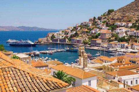 From Athens: Day Cruise to Hydra, Poros & Aegina with Lunch