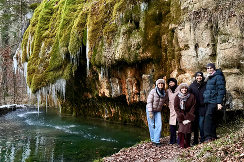 Luxembourg: Winter Hike, Ice Bath, and Grund Tour