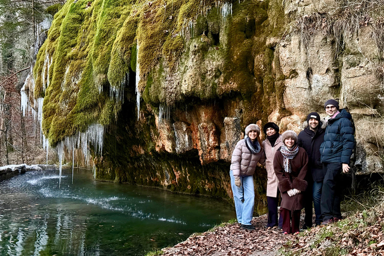 Luxembourg: Winter Hike, Ice Bath, and Grund Tour