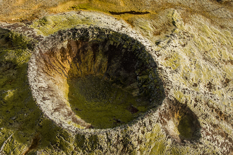 Reykjavik : survol des cratères volcaniques en hélicoptère