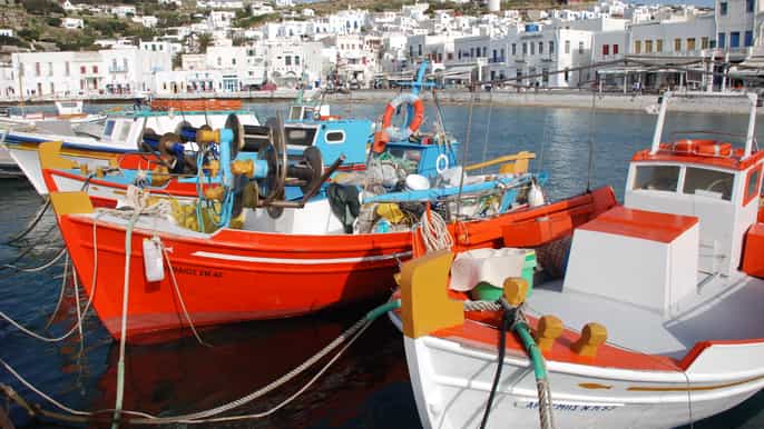 mykonos tour a piedi della città e in bus dellisola
