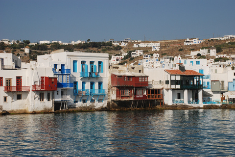 Mykonos : visite d&#039;une demi-journée à pied de la ville et visite de l&#039;île en busTour de ville et d&#039;île 2024