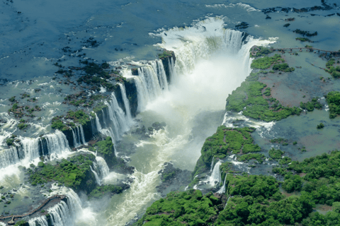 Iguazu Falls 10-Minute Panoramic Helicopter Flight Pick-Up from Foz do Iguaçu Hotels