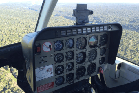 Iguazu Falls 10-Minute Panoramic Helicopter Flight Pick-Up from Foz do Iguaçu Hotels