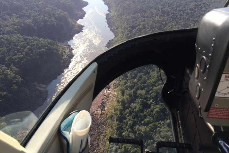 Iguazu Falls 10-Minute Panoramic Helicopter Flight Pick-Up from Foz do Iguaçu Hotels