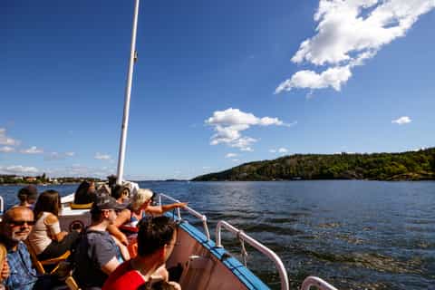 Stockholm: City Archipelago Sightseeing Cruise with Guide