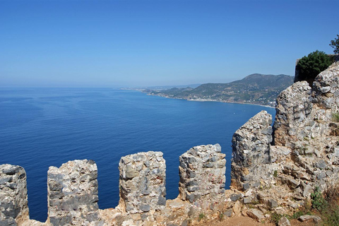 Alanya: tour de la ciudad con teleférico y cueva de Damlatas 3 en 1Alanya: Tour de la ciudad Standart