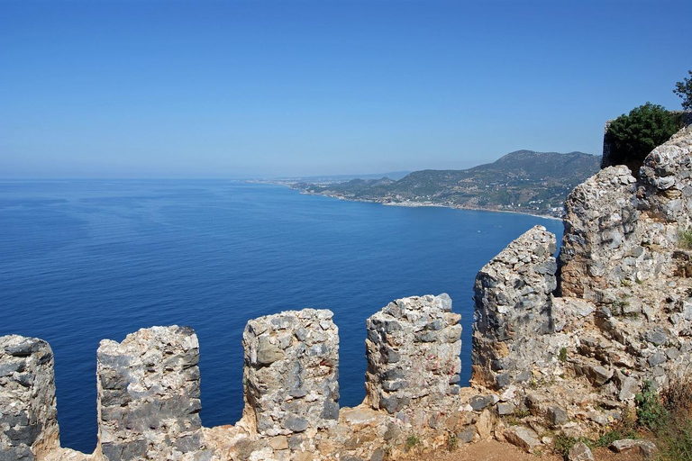 Alanya : Tour de ville avec téléphérique et grotte de Damlatas 3 en 1Alanya : Tour de ville standard