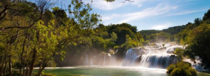 Depuis Sibenik : Chute d'eau privée Skradinski buk dans le PN de Krka