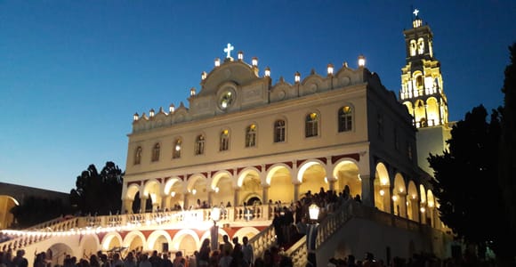 From Mykonos: Full-Day Tinos Island Trip to Volax & Pyrgos