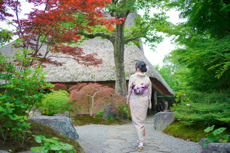 Kyoto: Arashiyama Forest Private Photoshoot
