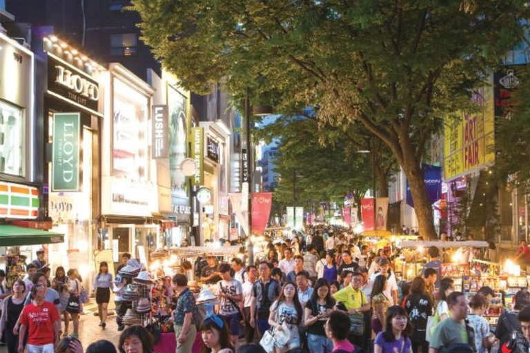 Seoul Night Tour Myeongdong, Han River Yacht Cruise, Itaewon