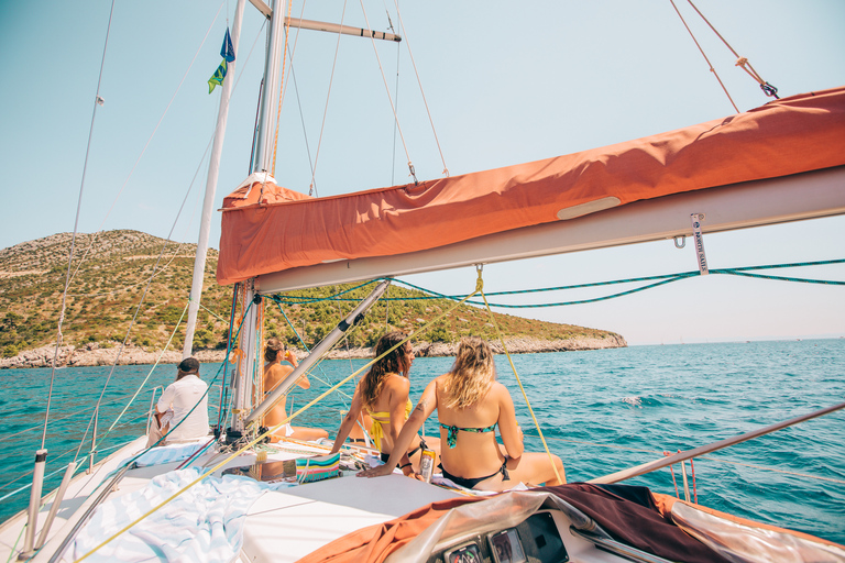 From Hvar: Boat Tour to Pakleni Islands on a Comfort Yacht Shared Tour