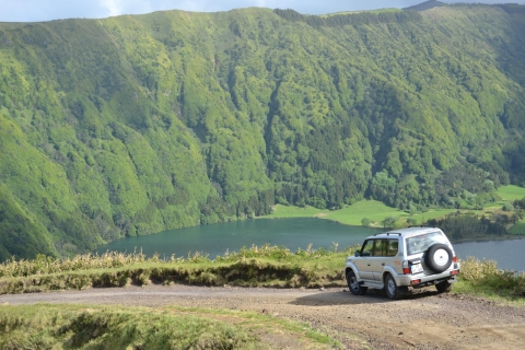 Azory całodniowa Jeep Tour z Ponta DelgadaWycieczka całodniowa do Sete Miasta