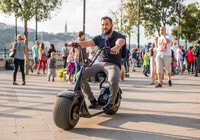 Budapest, Fat Tire MonsteRoller Location E-Scooter - Hizvo