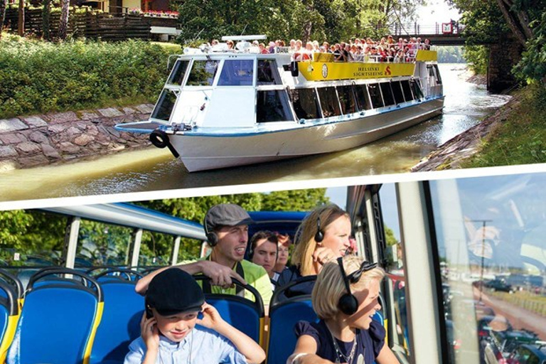 Helsinki by Bus and Boat 24-Hour Combo Ticket (billet combiné 24 heures)