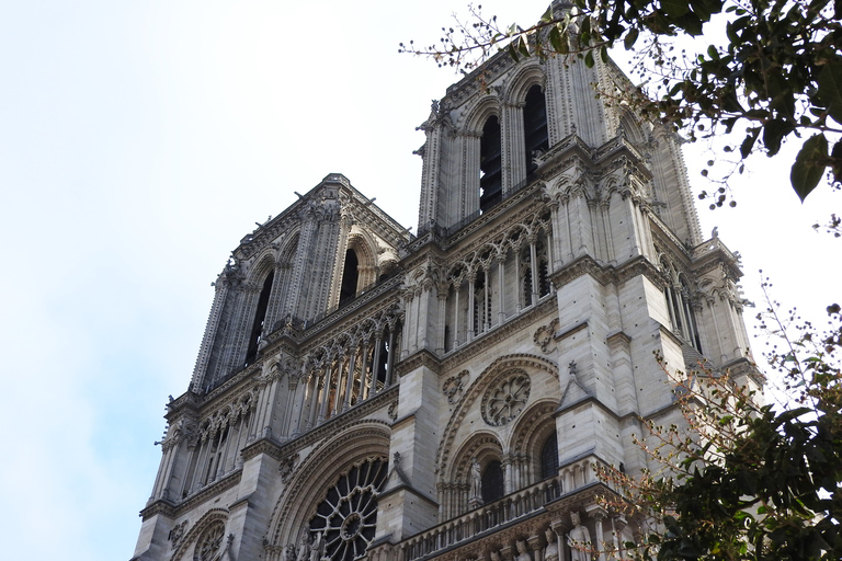 Notre Dame cathedral interior tour entrance with host