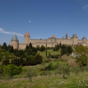 Carcassonne : château et remparts avec billet coupe-file