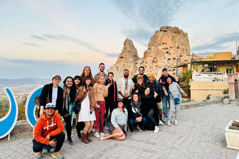 Cappadocia: Green & Red Tour Combo Adventure Full Day Tour Guided Tour with Transfers (Excludes Lunch & Entrance Fees)