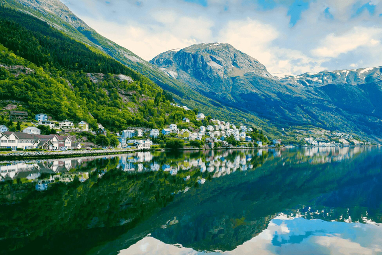 Wycieczka z przewodnikiem: Hardangerfjord, wodospady i przeprawa promem