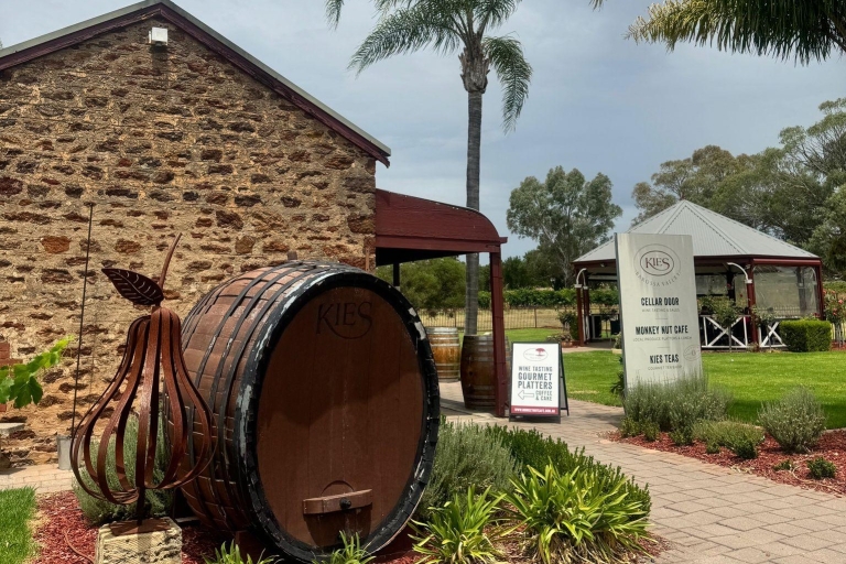 From Adelaide: Barossa Valley Food and Wine Tour Gleneg Pick Up