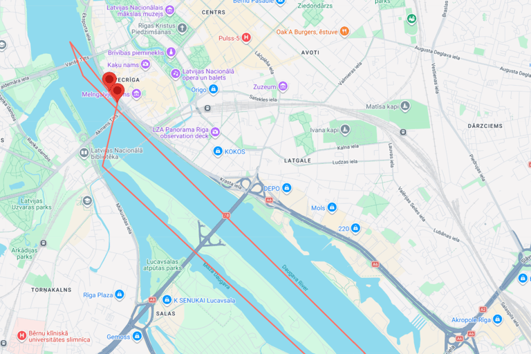Riga Hop-On Hop-Off Bus and River Cruise Combo Ticket
