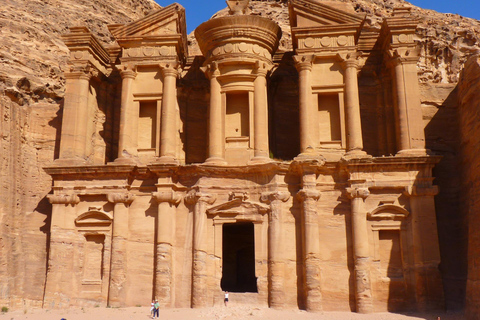 From Amman:Petra, Wadi Rum, and Dead Sea Private 2-Days Trip Transportation & Accommodation