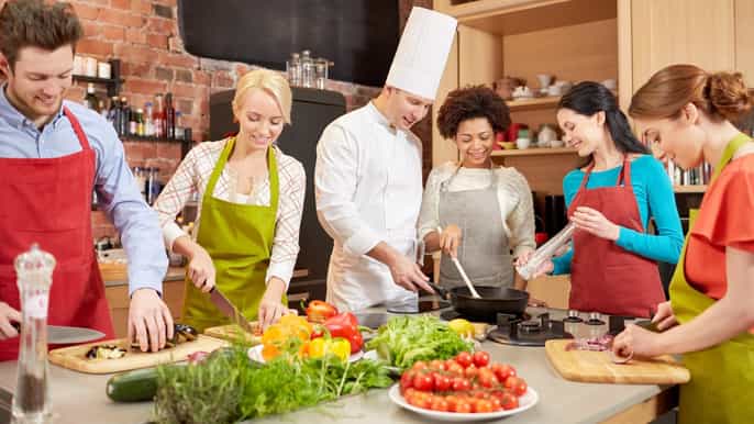 verona italian veggie meal private cooking class