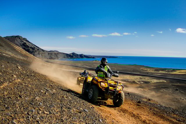 Panorama 1 uur ATV / Quad Adventure in Reykjanes Geopark