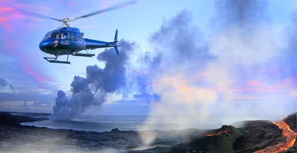 From Oahu: Big Island Volcano Adventure & Helicopter