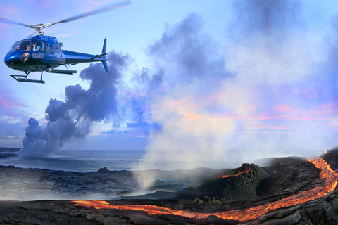 De Oahu: Vulcão da Ilha Grande e aventura de helicópteroDe Oahu: aventura de helicóptero no vulcão Big Island