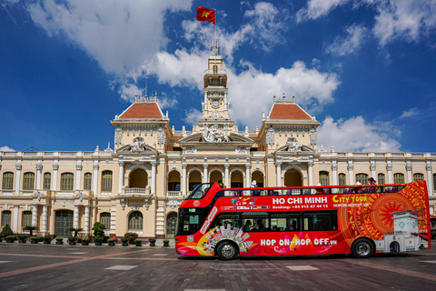 WYCIECZKA AUTOBUSOWA HOP-ON HOP-OFF 24H-HO CHI MINH CITY TOUR- HOP ON - HOP OFF BUSWYCIECZKA PO MIEŚCIE HO CHI MINH 24H - AUTOBUS HOP ON - HOP OFF