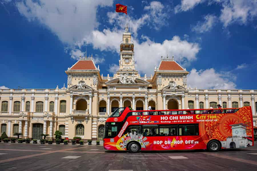 24-STUNDEN-TOUR DURCH HO-CHI-MINH-STADT – Hop-On/Hop-Off-Bus. Foto: GetYourGuide