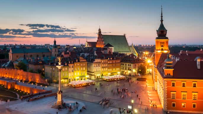 warsaw fullday car and walking tour