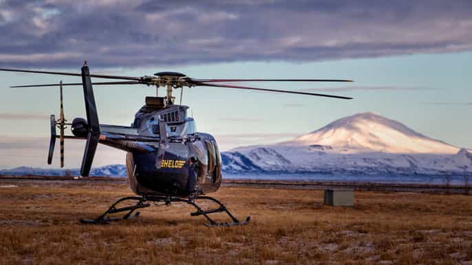 reykjavik golden circle experience helicopter tour