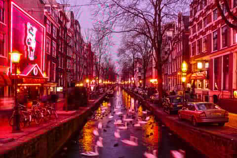 amsterdam red light district tour in german